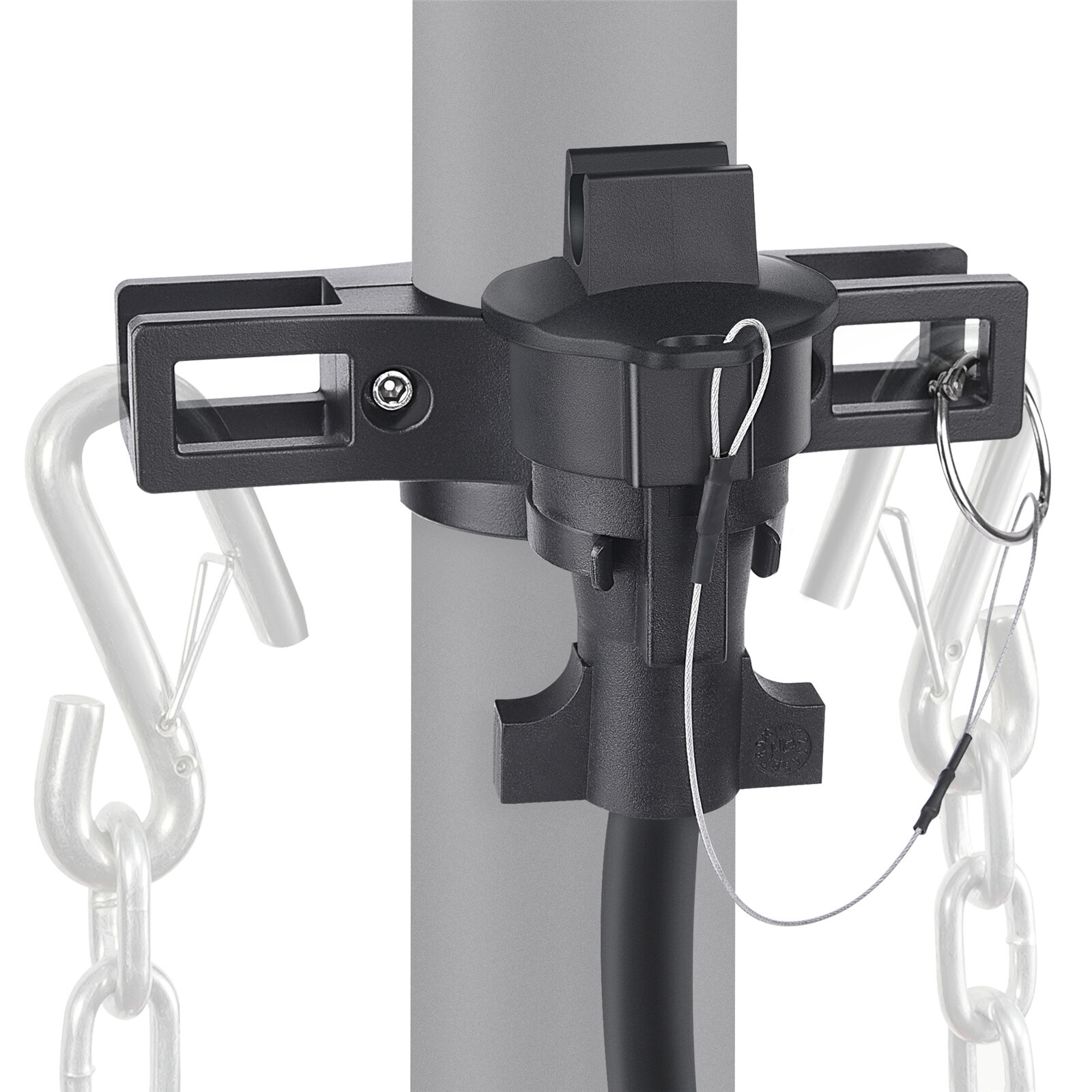 Heavy Duty Trailer Towing Organizer Powder Coating,7 Way Aluminum Chain Holder