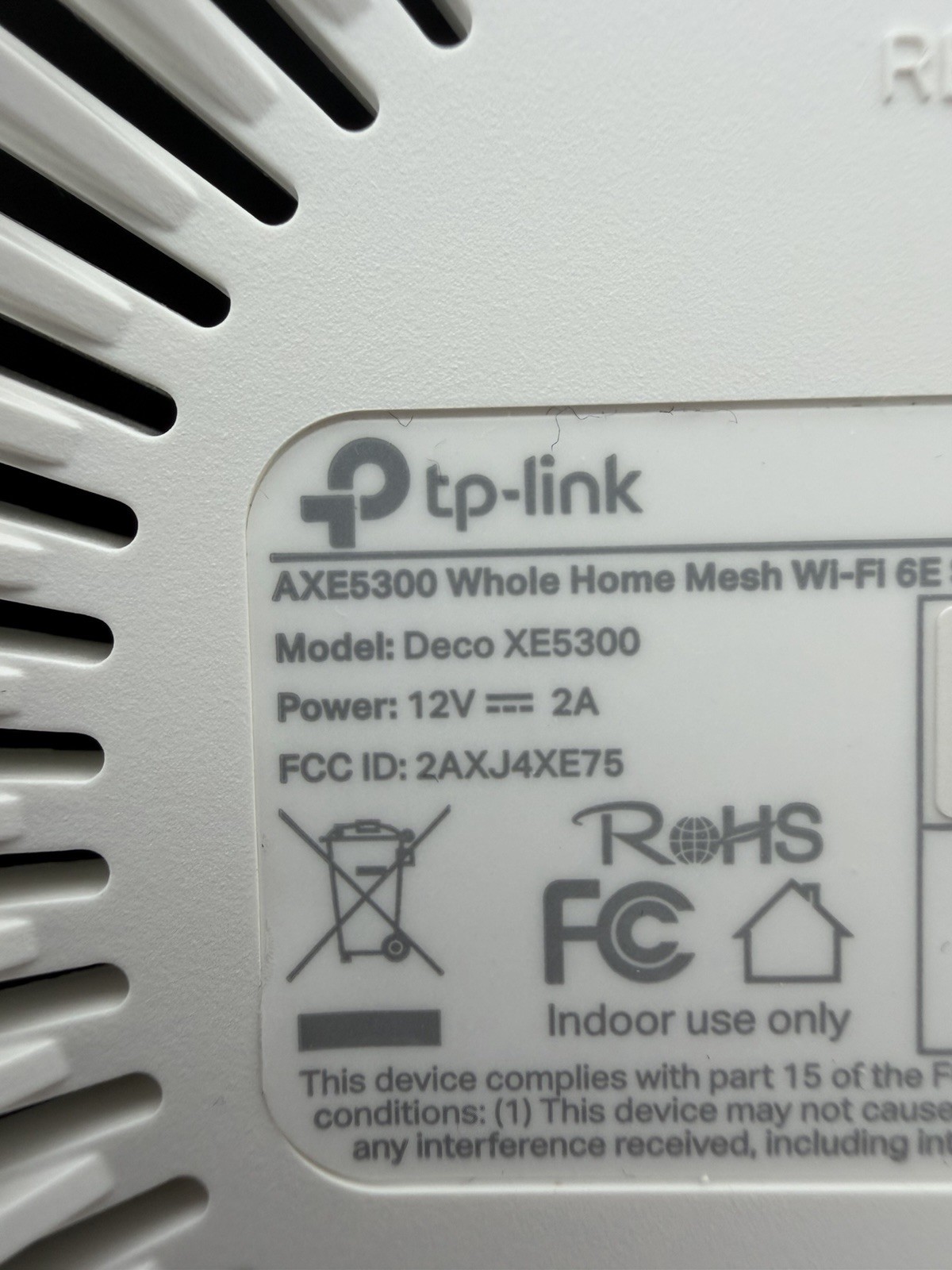 TP-Link Deco XE5300 WiFi 6E