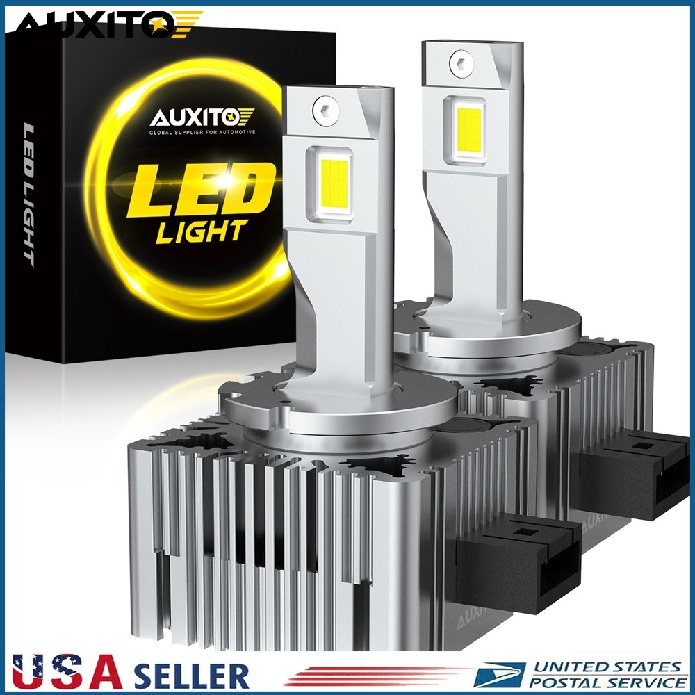 AUXITO D1S D1R 80000LM LED Headlight High Low Beam HID Xenon Replace Bulbs H