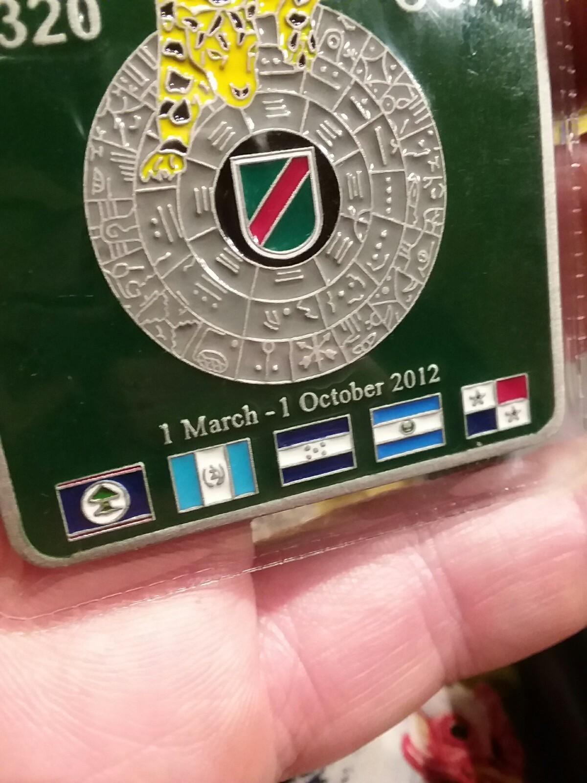 REAL AOB 2320 OEF CCA Special Forces Challenge Coin ODA 2323 2215 2324 2326