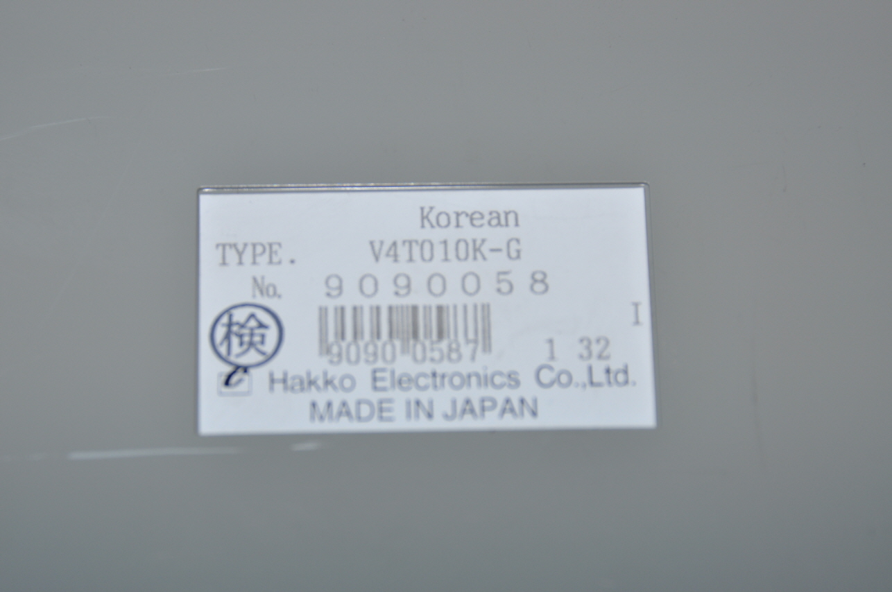 HAKKO V4T010K-G TOUCH SCREEN HMI GRAPHIC PANEL