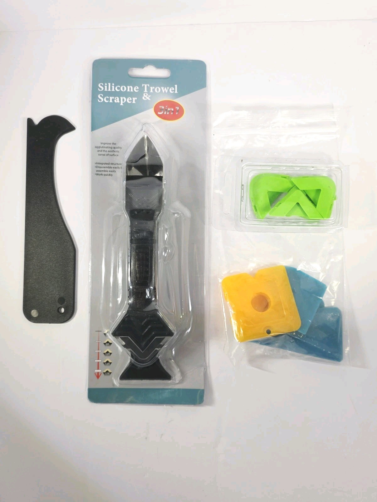Silicone Tools Trowel Scraper Set SM-3IN1 New