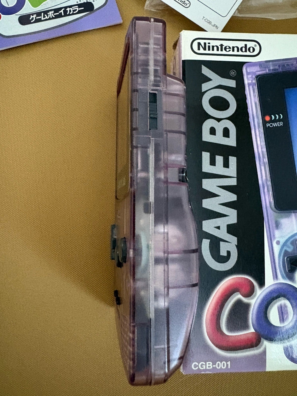 Nintendo Game Boy Color Handheld System - Atomic Purple