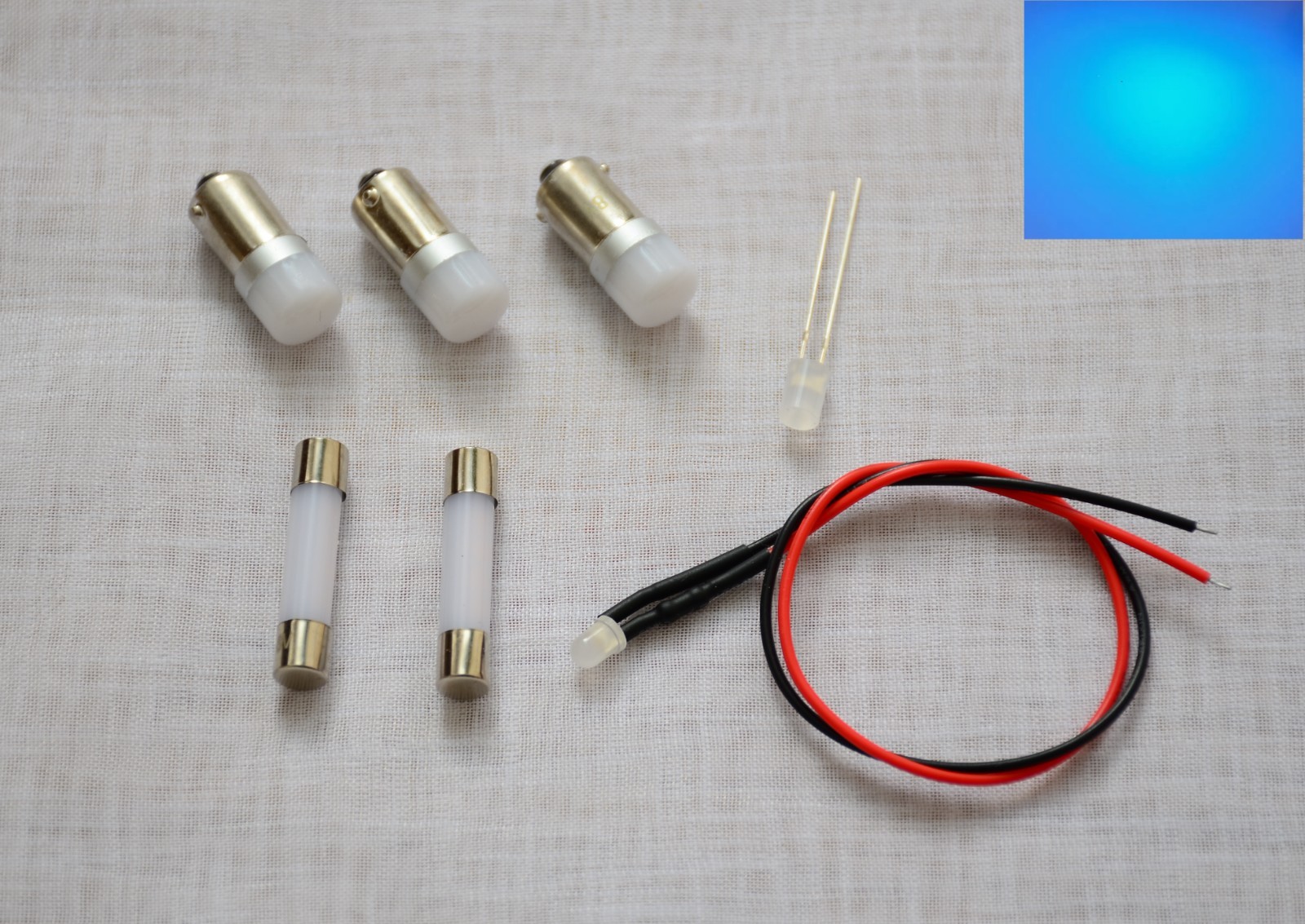 REALISTIC STA-120 STA-120B receiver replacement led lamps bulbs lights kit set