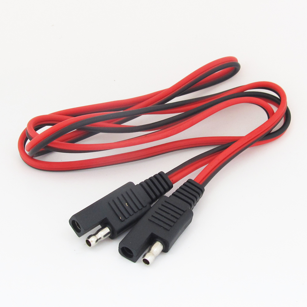 1pc 1M/3.3FT SAE to SAE DC Power Automotive Cable 18AWG for Cigarette Cable