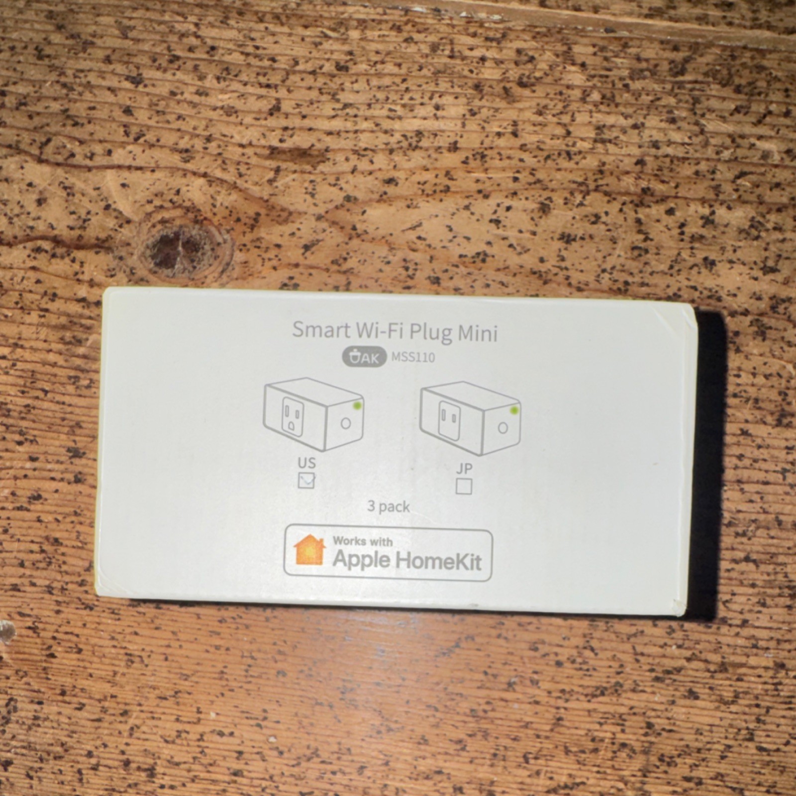 meross Smart Wi-Fi Plug Mini 3 Pack, Apple HomeKit, Alexa, 15A Type B, MSS110