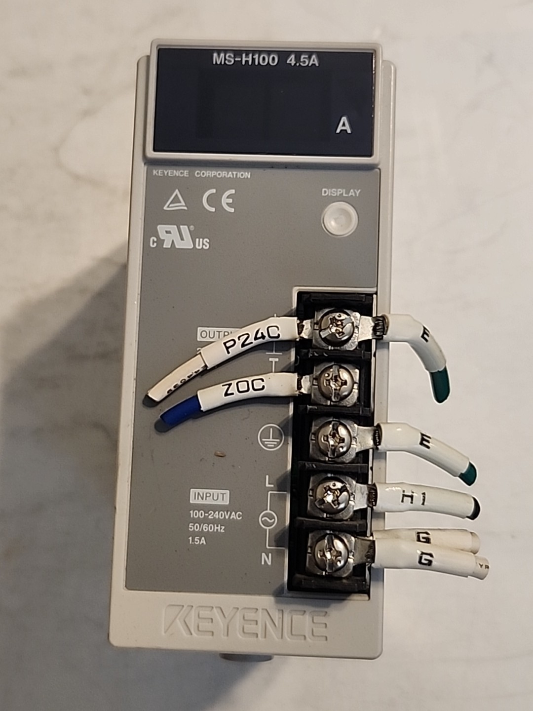 KEYENCE MS-H100 4.5A With Warranty & Free Shipping