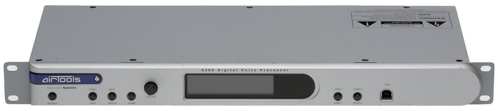 Airtools Symetrix 6200 Digital Mic Preamplifier Voice Speech Processor  **READ**
