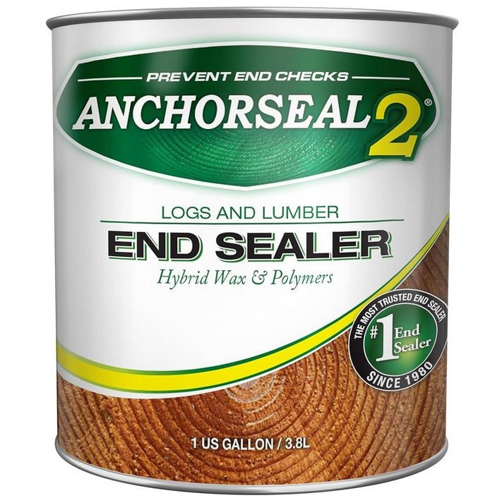 ANCHORSEAL 2 Log & Lumber end Grain Sealer - Prevents up to 90% of end Checks