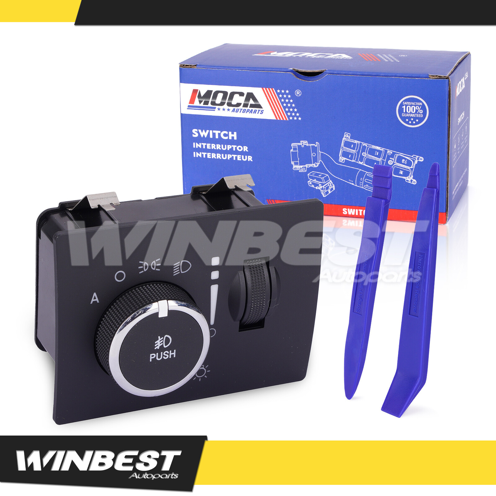Headlight Switch Fit 2014-2022 Jeep Grand Cherokee HLS1708 68258718AA New