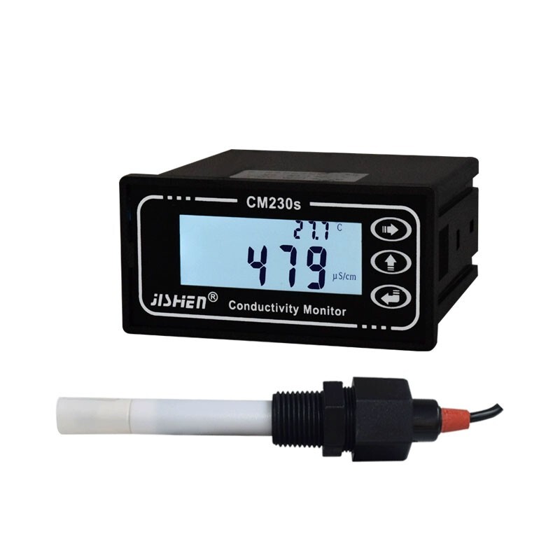 110V CM-230S Industrial Online Water Conductivity Meter With 2000uS Electrode