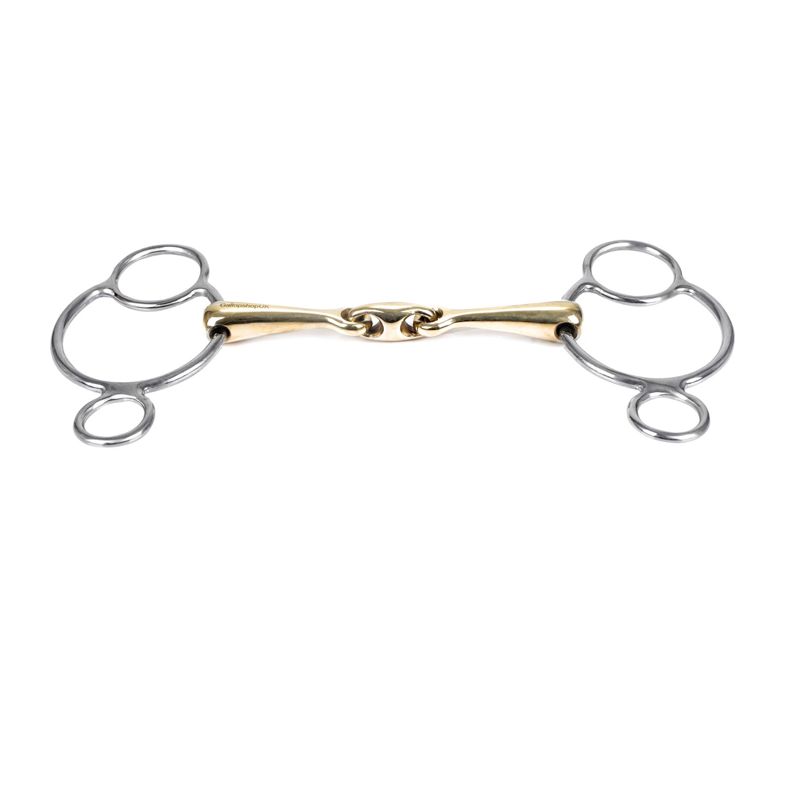 Universal Bit Straight Ring German Silver Mouthpiece Horse Tack