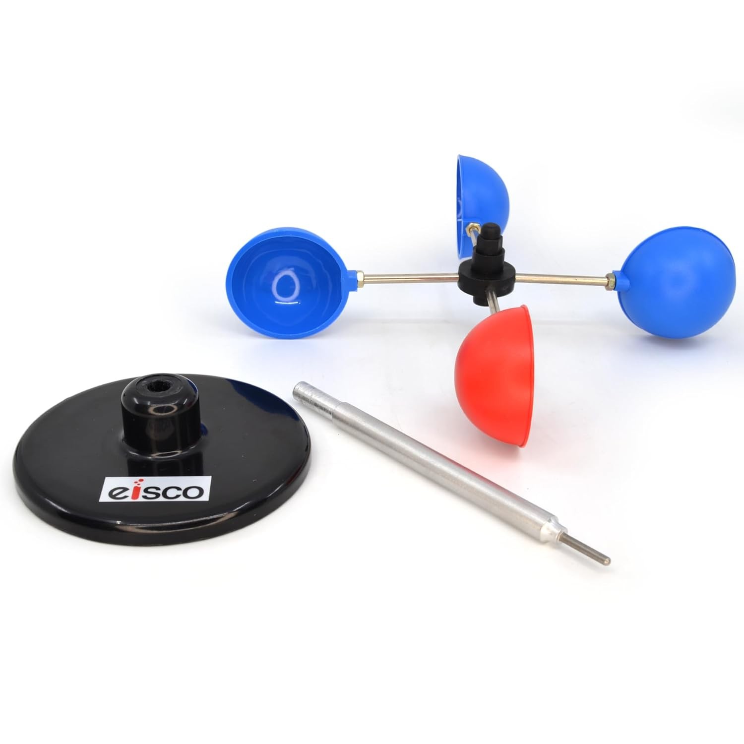 Eisco - Small Anemometer for Measuring Wind Speed Durable Weather-Resistant...