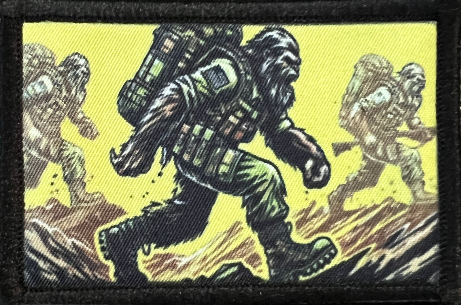 Camo Kitty Morale Patch Tactical ARMY Military Army Funny Hook and Loop Patch