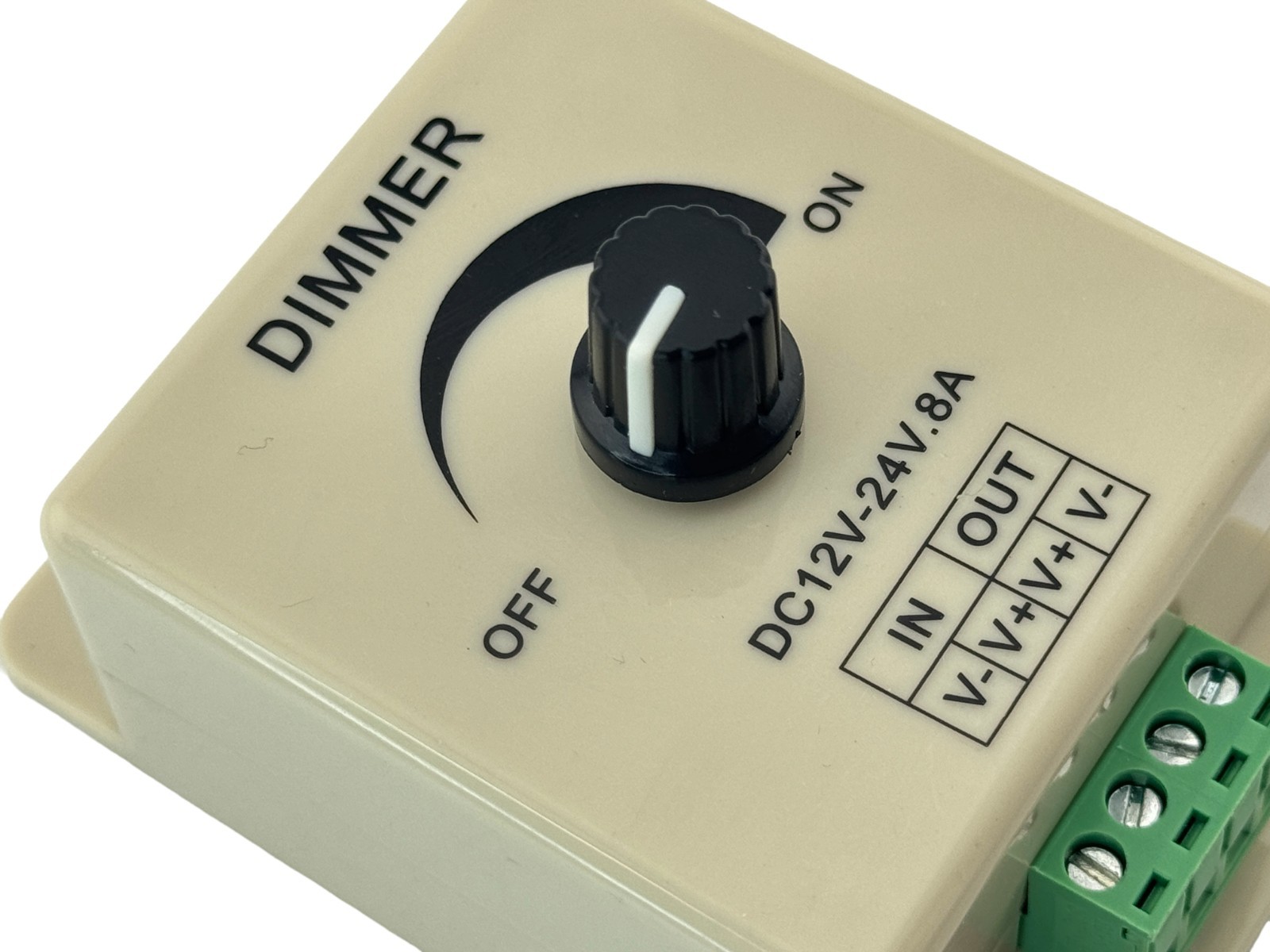 Rebaydo Dimmer Low Voltage One Channel 8A 12VDC 96W