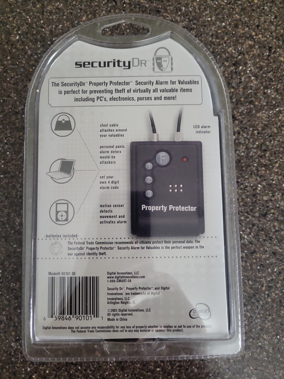 Property Protector Security Alarm - securityDR Brand - NEW