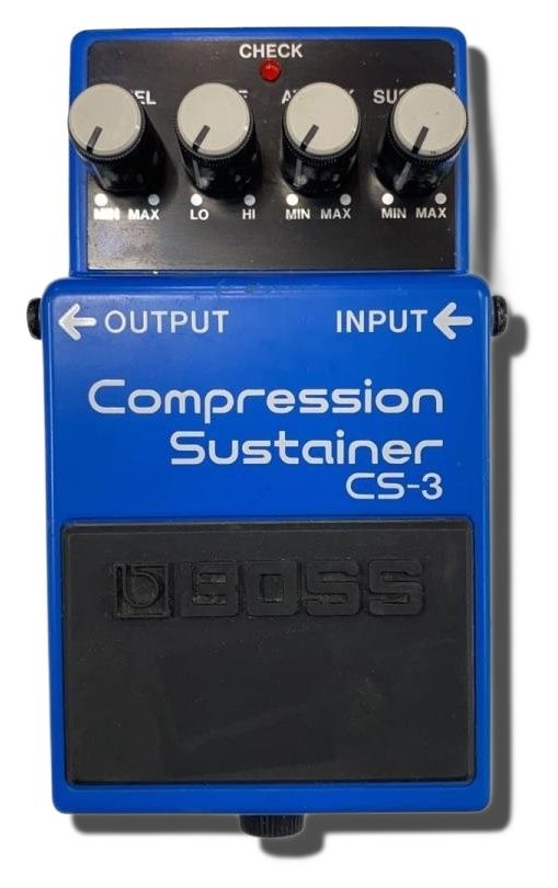 BOSS CS-3 1997 ACA Compressor Pedal 7170 Tested & Works