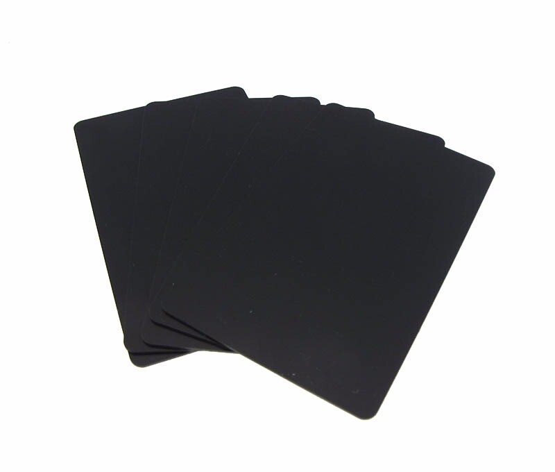 13.56Mhz Contactless Card Mifare One IC S50  Thin - Black - Pack of 5