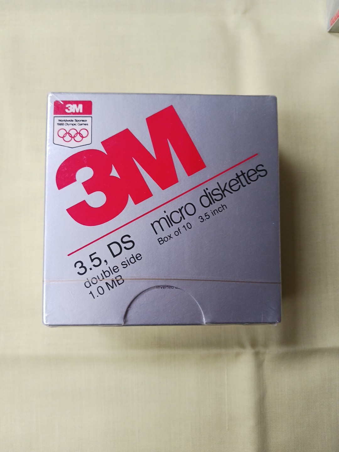 10 Pack 3M 3.5" Floppy Disks Diskettes New Sealed