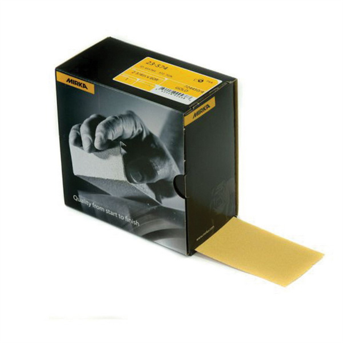 Mirka Abrasives Bulldog Gold 23584220 23 Series Semi-Open Coated Abrasive Sheet