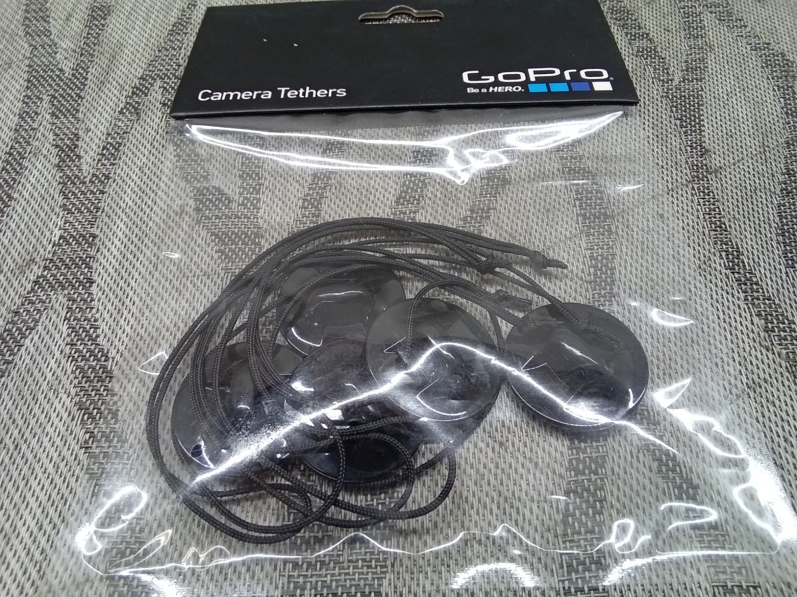Genuine GoPro tethers GOPRO Hero  Cameras Tethers pkg of 5 ATBKT-005