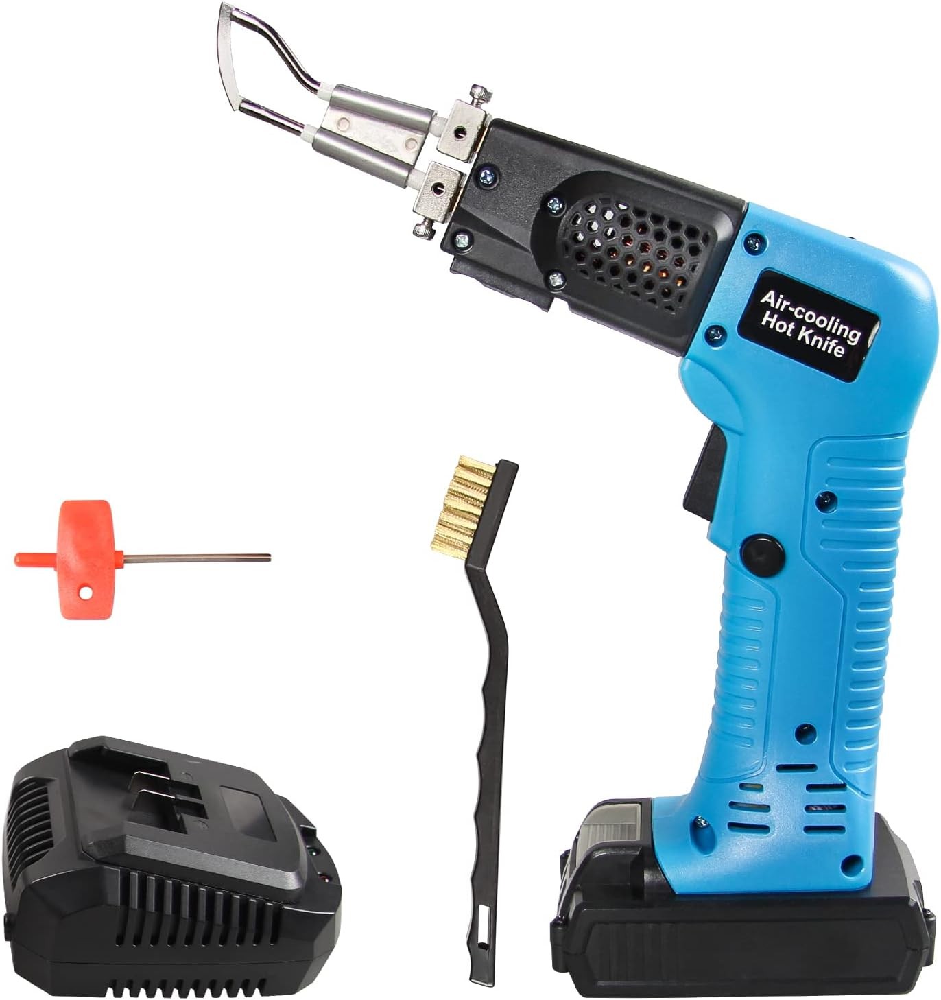 DOMINOX Cordless Electric Fabric Cutter Kit - 18V Heated Knife