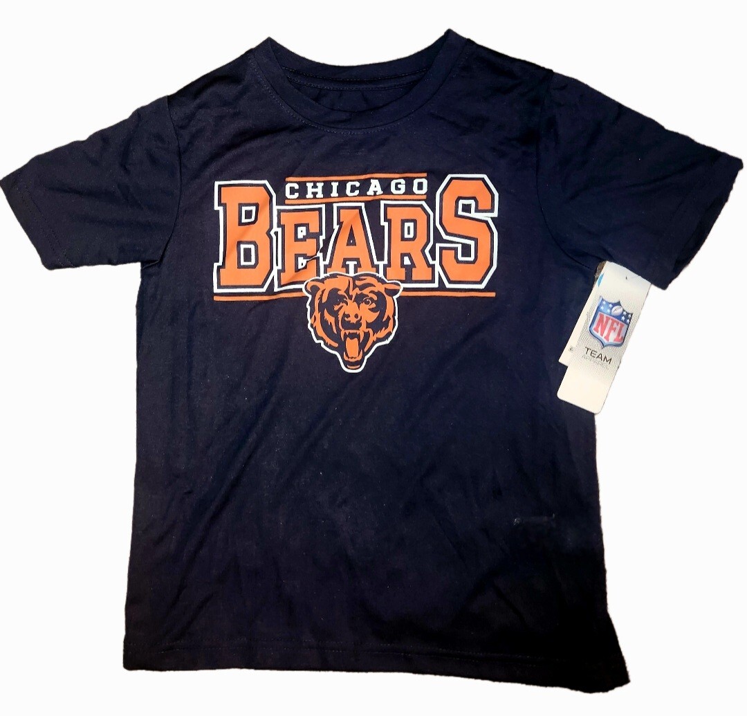 New Chicago Bears Boys NFL Team Apparel Tshirt Size M(8)