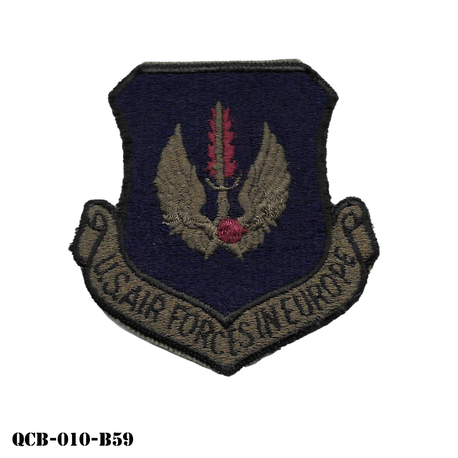 US Air Forces In Europe Subdued Sew On Patch ~ New