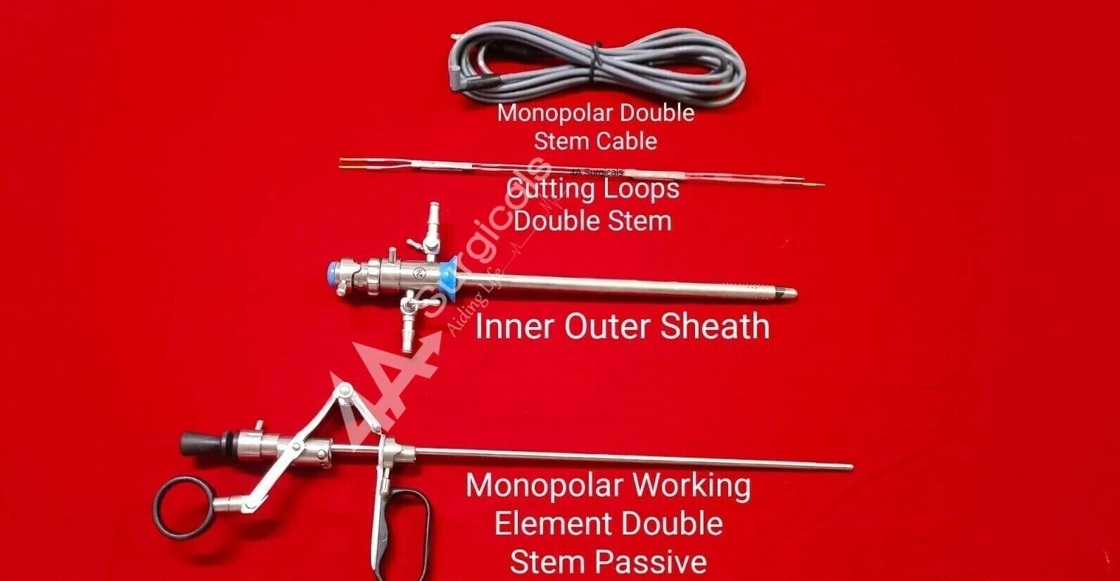 4A TURP Monopolar Passive Single Stem Set