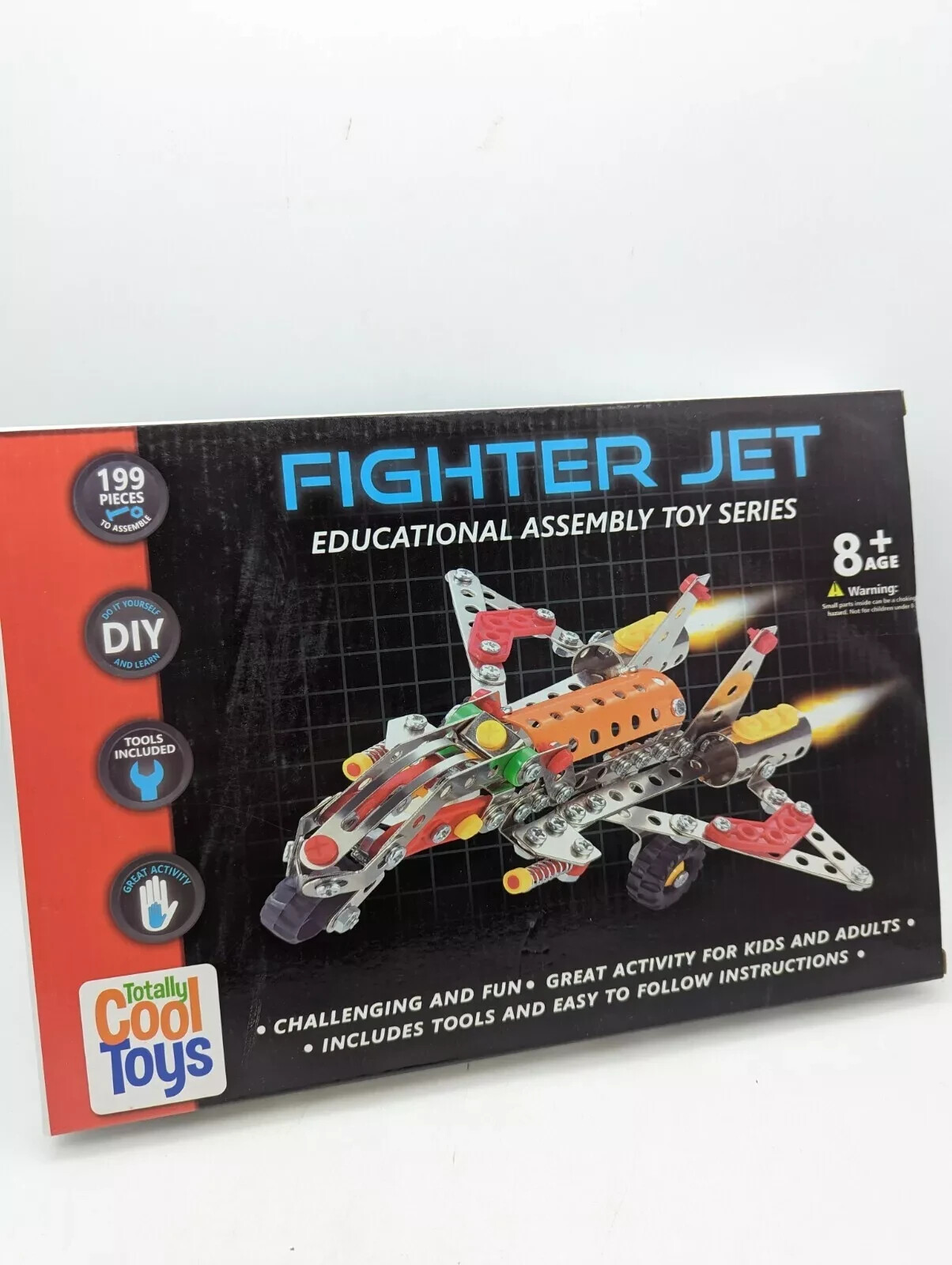 Build Your Own Fighter Jet By Totally Cool Toys New 195 Pieces DIY