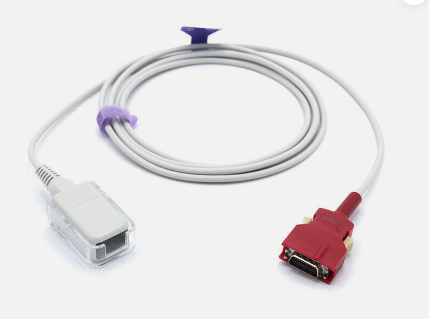 Masimo Red LNC Radical Rad SpO2 Adapter Cable Compatible - Same Day Shipping