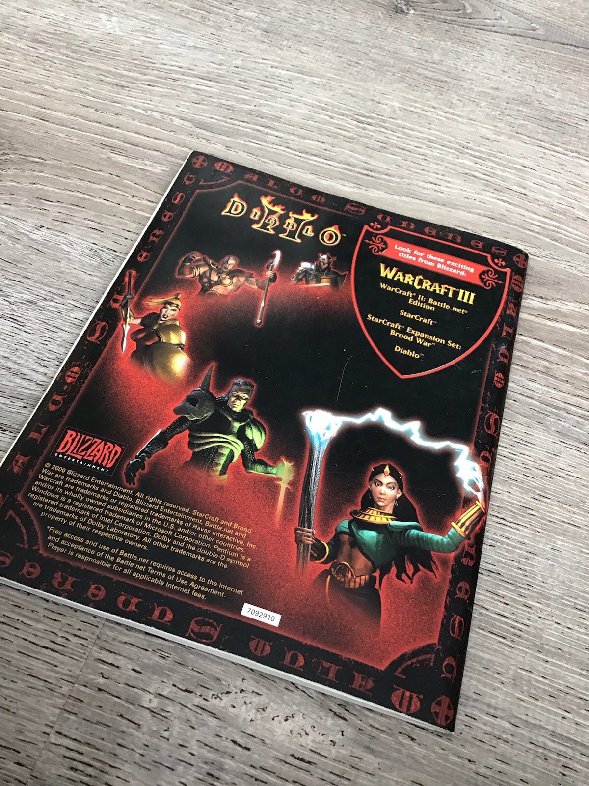 Vintage Blizzard DIABLO II STRATEGY GUIDE Excellent Shape
