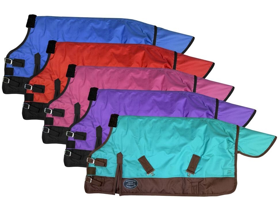 TURNOUT BLANKET 64"-68" YEARLING/SMALL Waterproof & Breathable 1200 Denier
