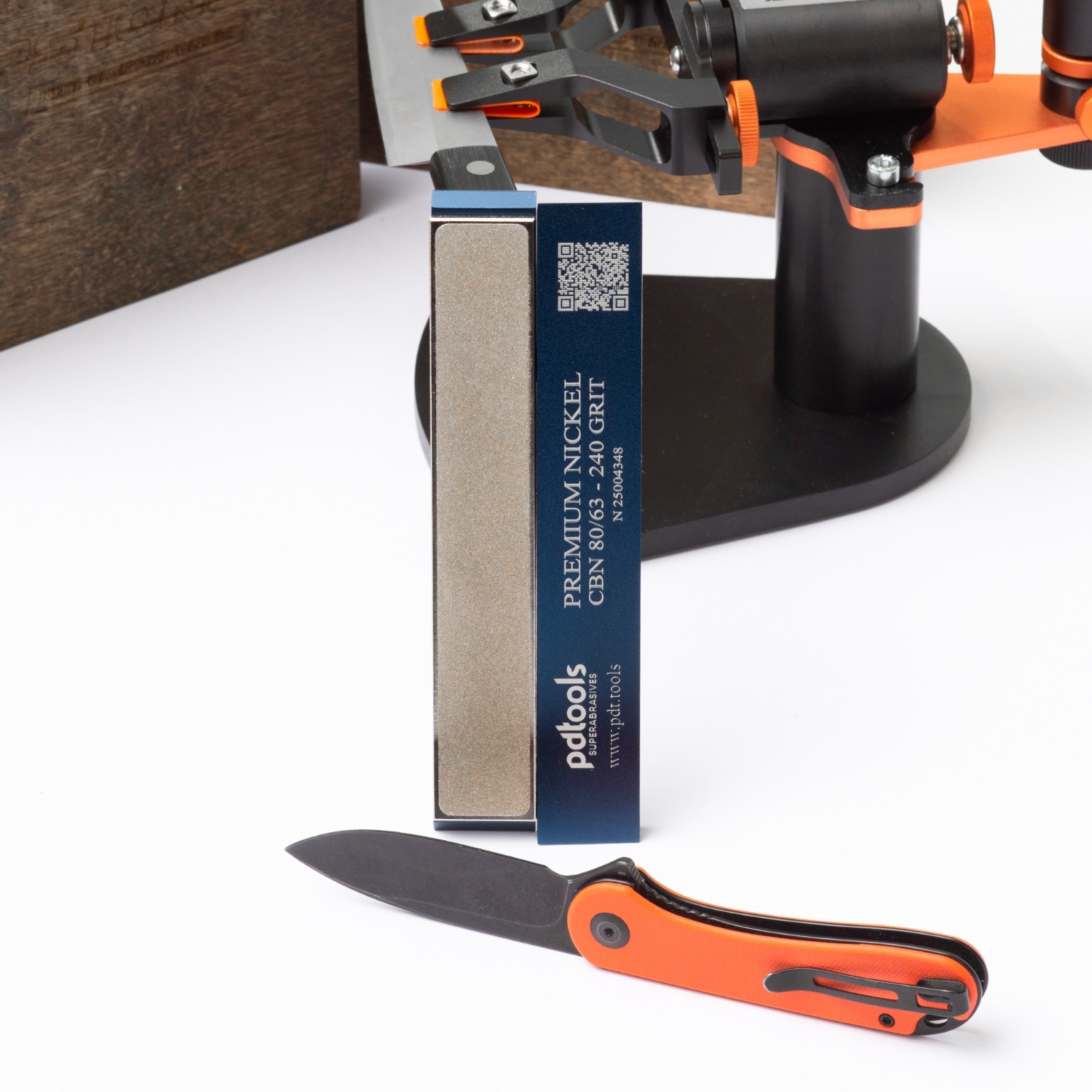 CBN sharpening stone 6х1"  PDT PREMIUM NICKEL Electroplat bonded+ Free shipping