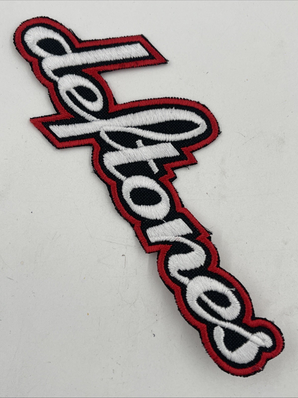 Deftones Classic Logo Patch: Iron On, Quality Embroidery, 6.3” X 2.5”