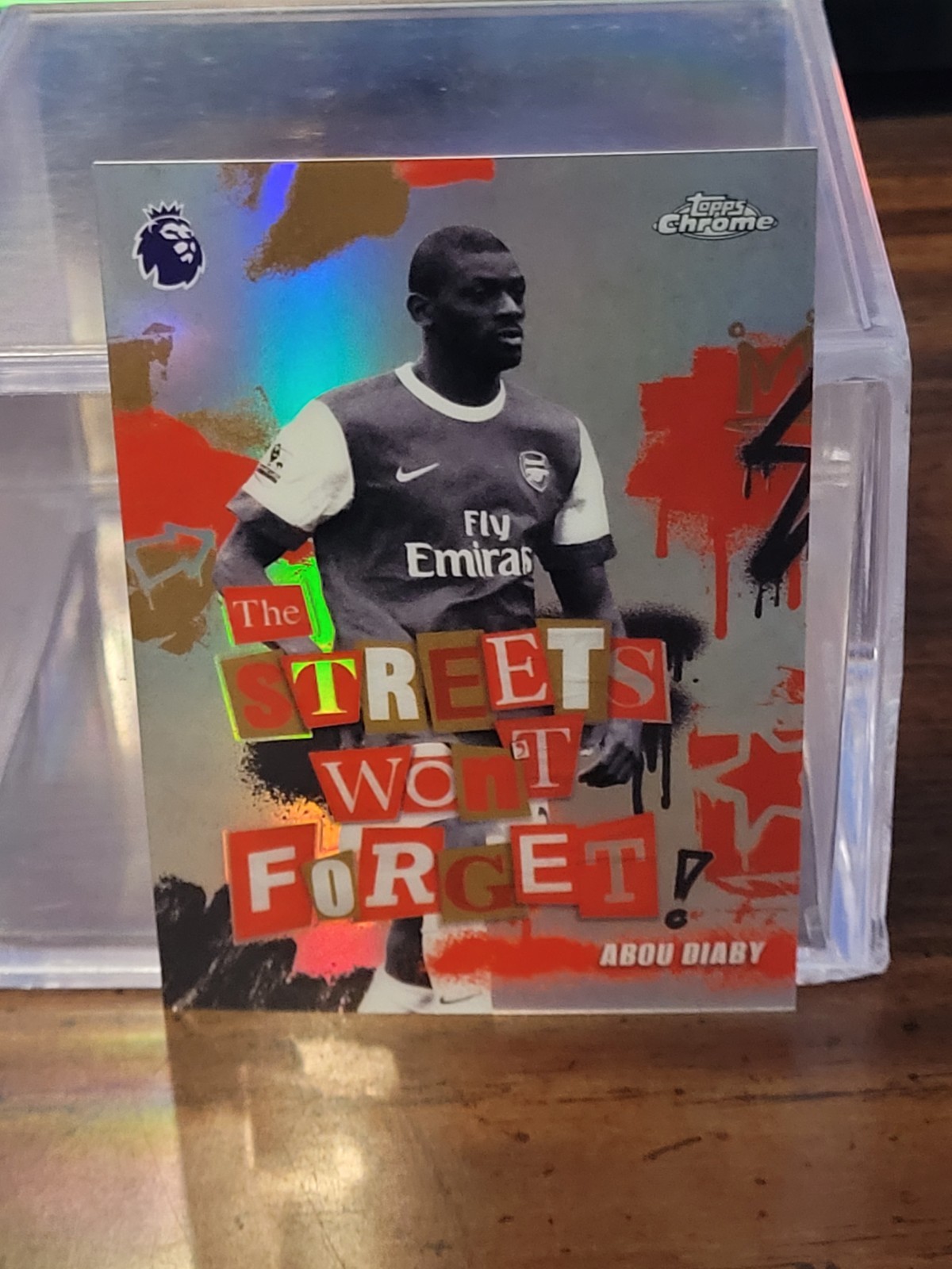 2025-26 Topps Chrome Premier League - The Streets Won't Forget - Pick Your Card