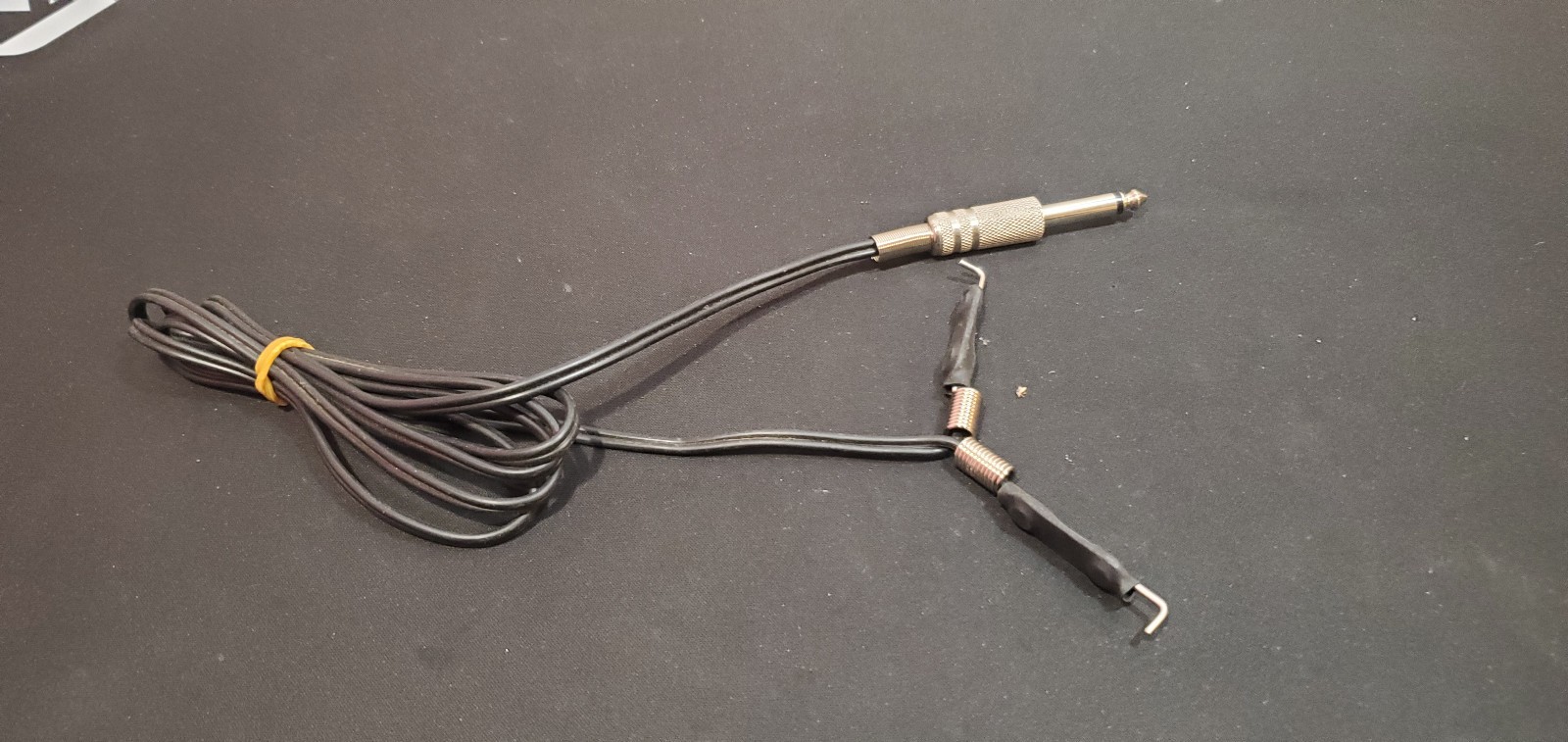 Tattoo Machine Power supply Spring loaded split end plug wire cord