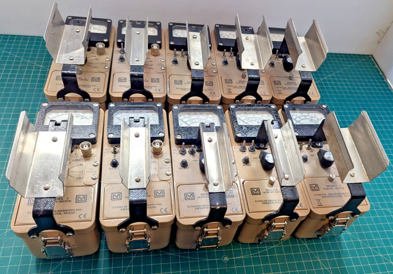 4th Gen. 1x Ludlum Model 3 Survey Meter, Verified, and GUARANTEED for 1 yr
