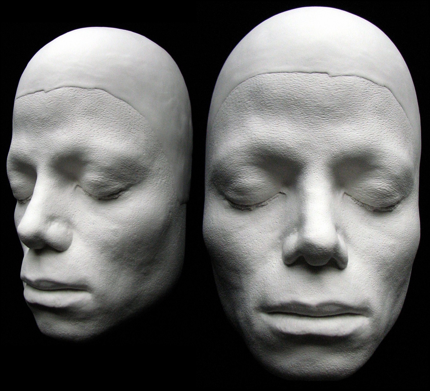 Michael Jackson Life Mask/Cast From Thriller Video, Sculptor William Forsche