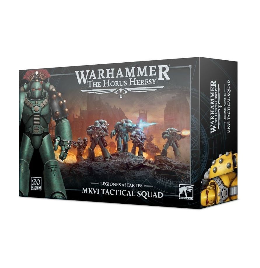 WH 30K - Legiones Astartes Space Marines - MKVI Tactical Squad - NOS - No box