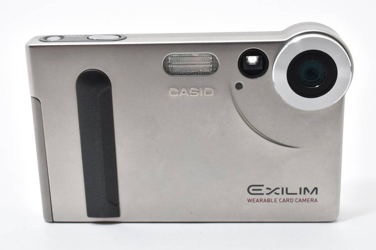 CASIO EXILIM EX-S1 Silver Compact Digital Camera AC100V Tested