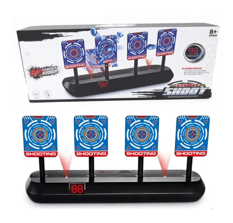 Shooting Target - Electronic Auto Reset Digital Scoring Targets With Sound