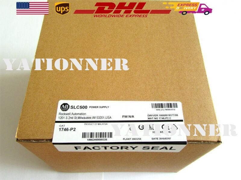 New Original Factory Sealed Allen Bradley 1746-P2 ** Chassis Power Supply PLC