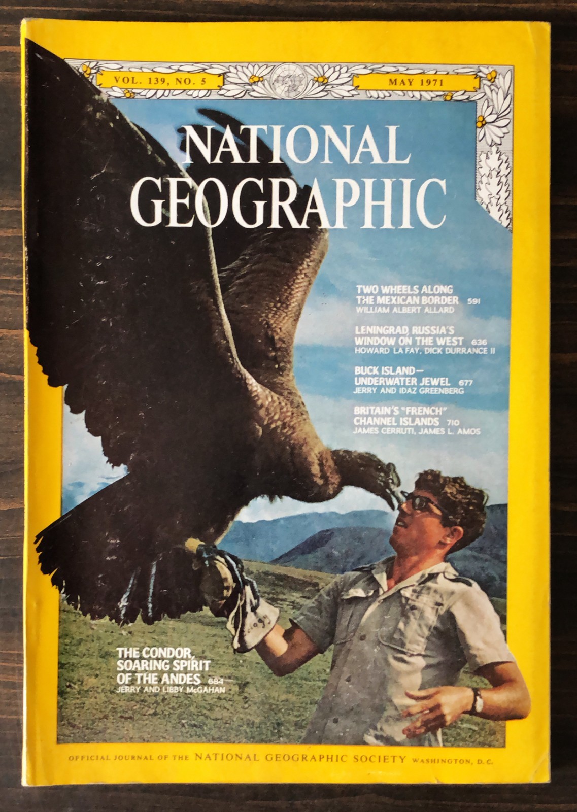 1971 National Geographic Magazine - May