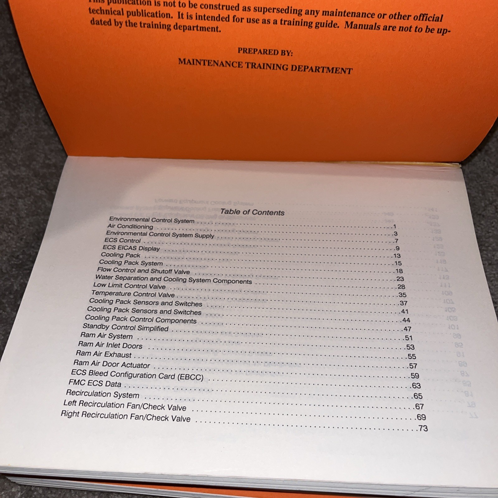 1991 US AIR 757-200 Maintenance Training Manuals
