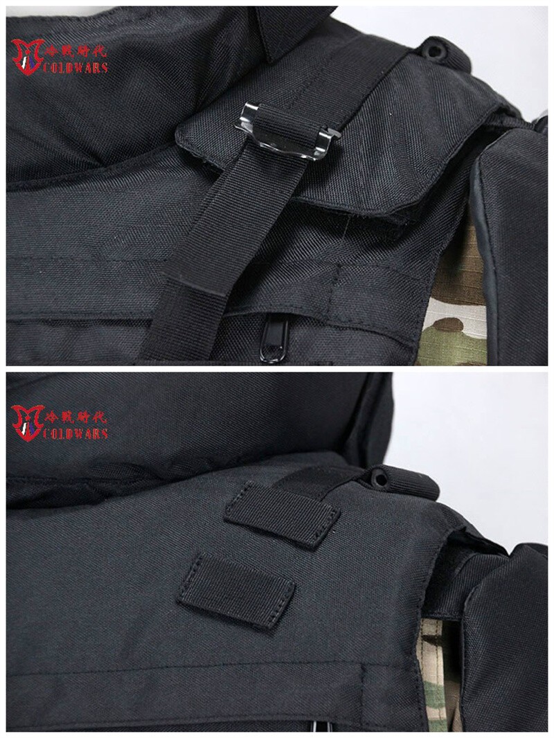 Russian Bulletproof Tactical Vest Molle BK OD Combat Training Protective Vest