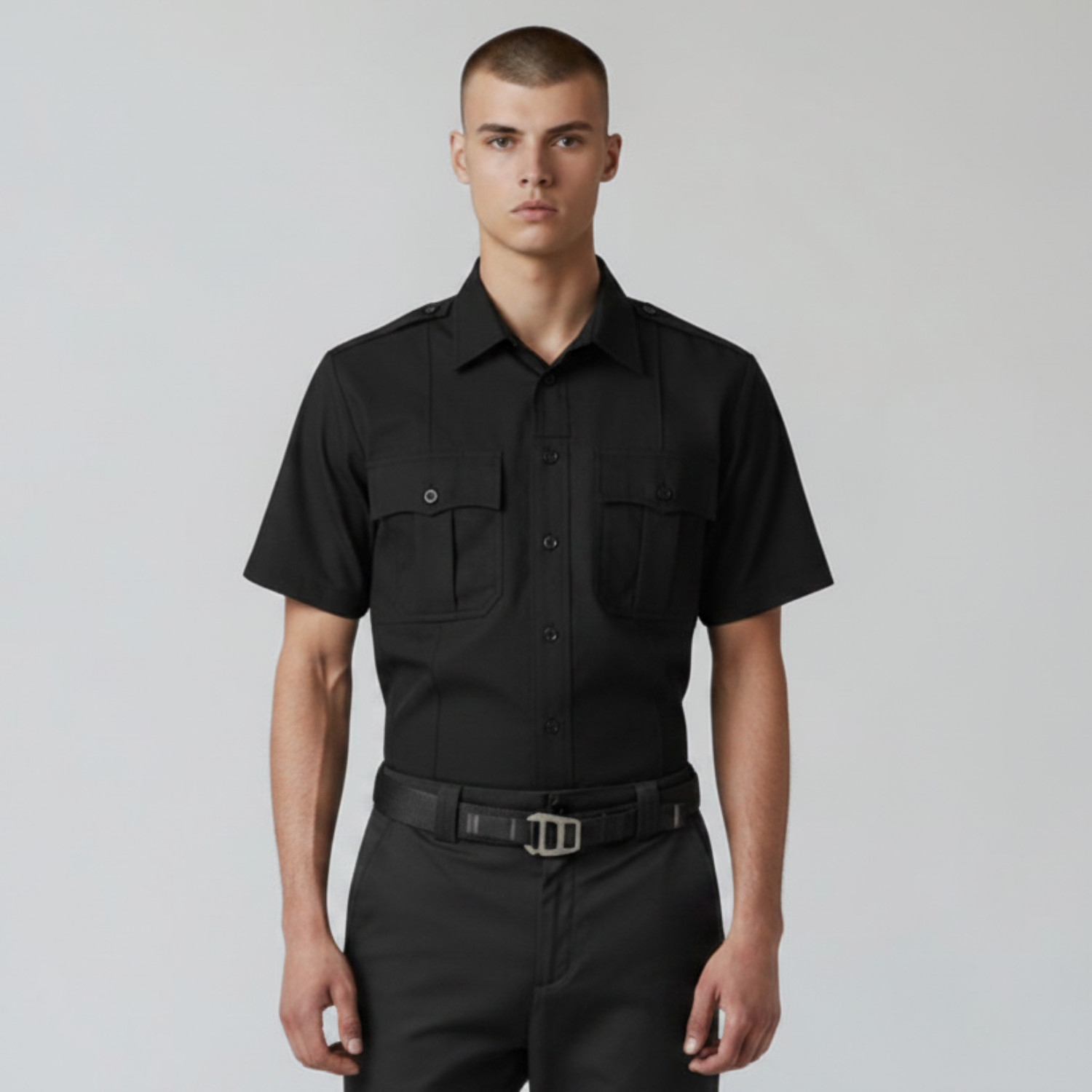 Blauer FlexRS™ Short Sleeve SuperShirt®, Black - Style 8676