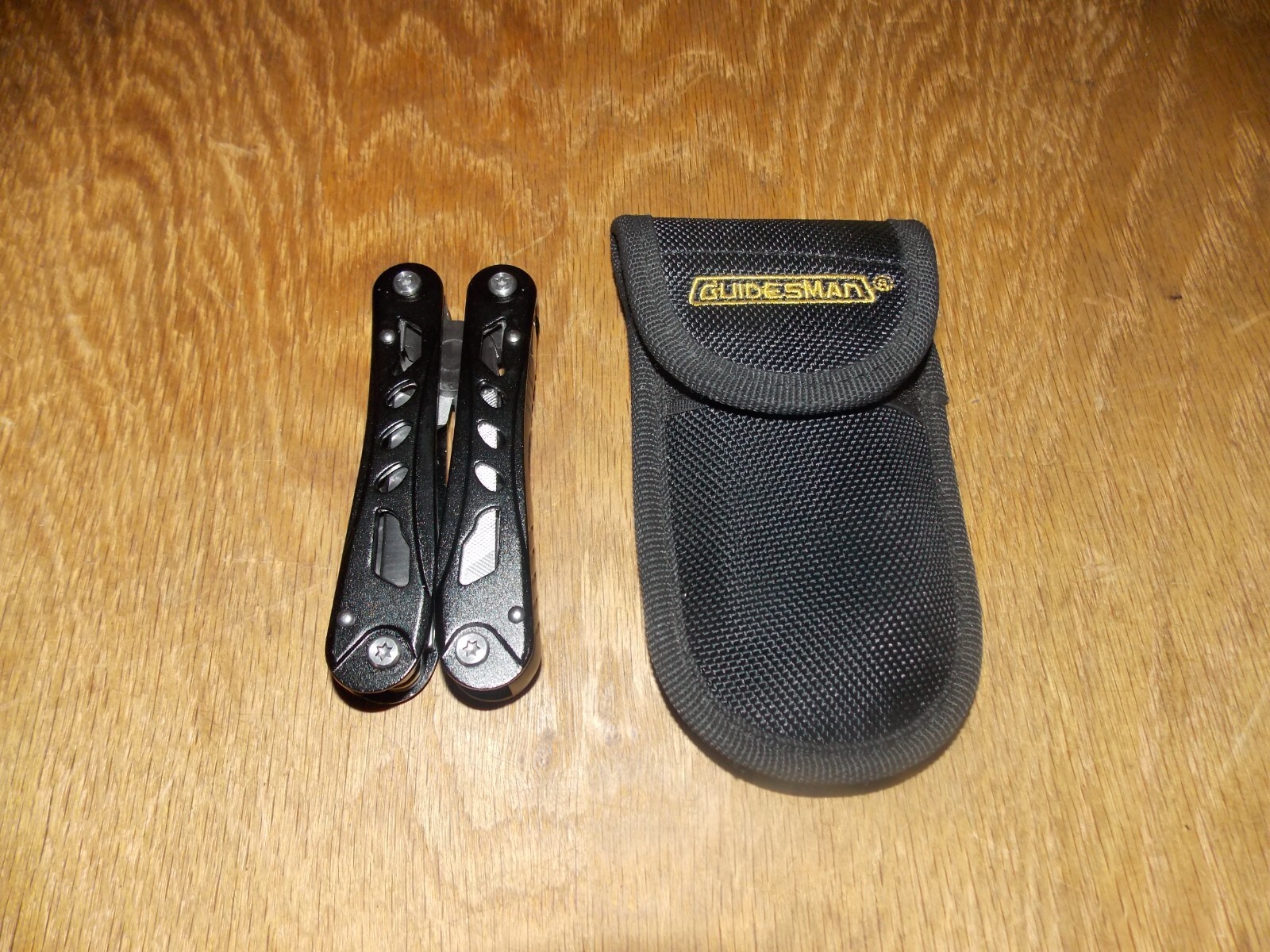 Guidesman Multi Tool W/Belt Pouch Fishing-Hunting-Camping  SUPER CLEAN  12/26