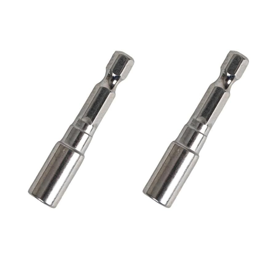 2Pcs Silver Steel Drum Tuning Key Drill Bit Tension Drum Key Percussion Hardw...
