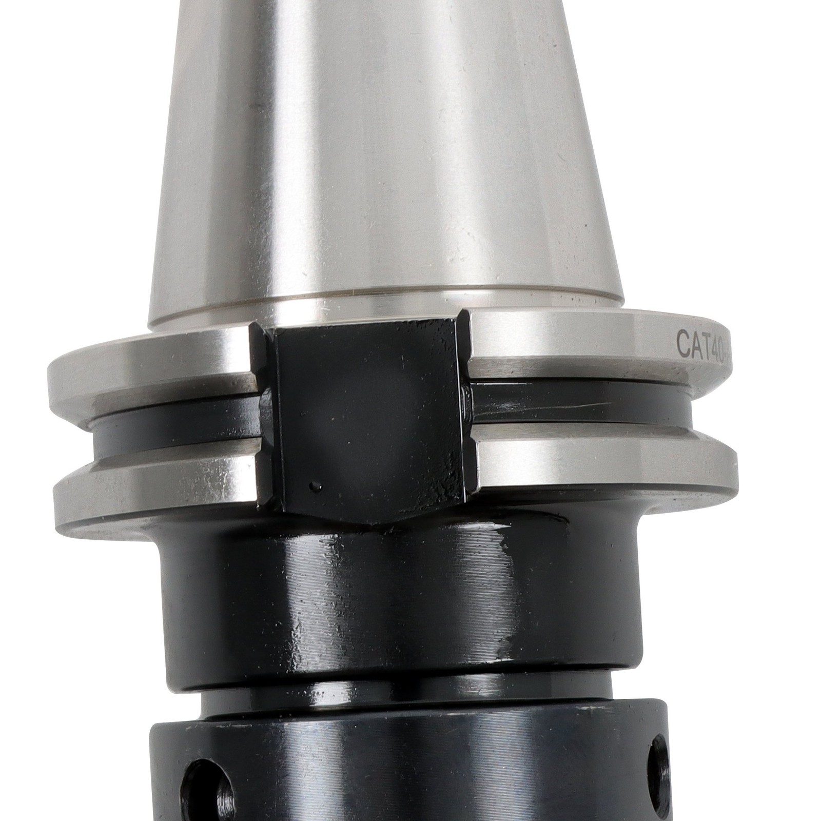 CAT40 Precision Dual Contact Chuck 1/2" Keyless With Solid Shank